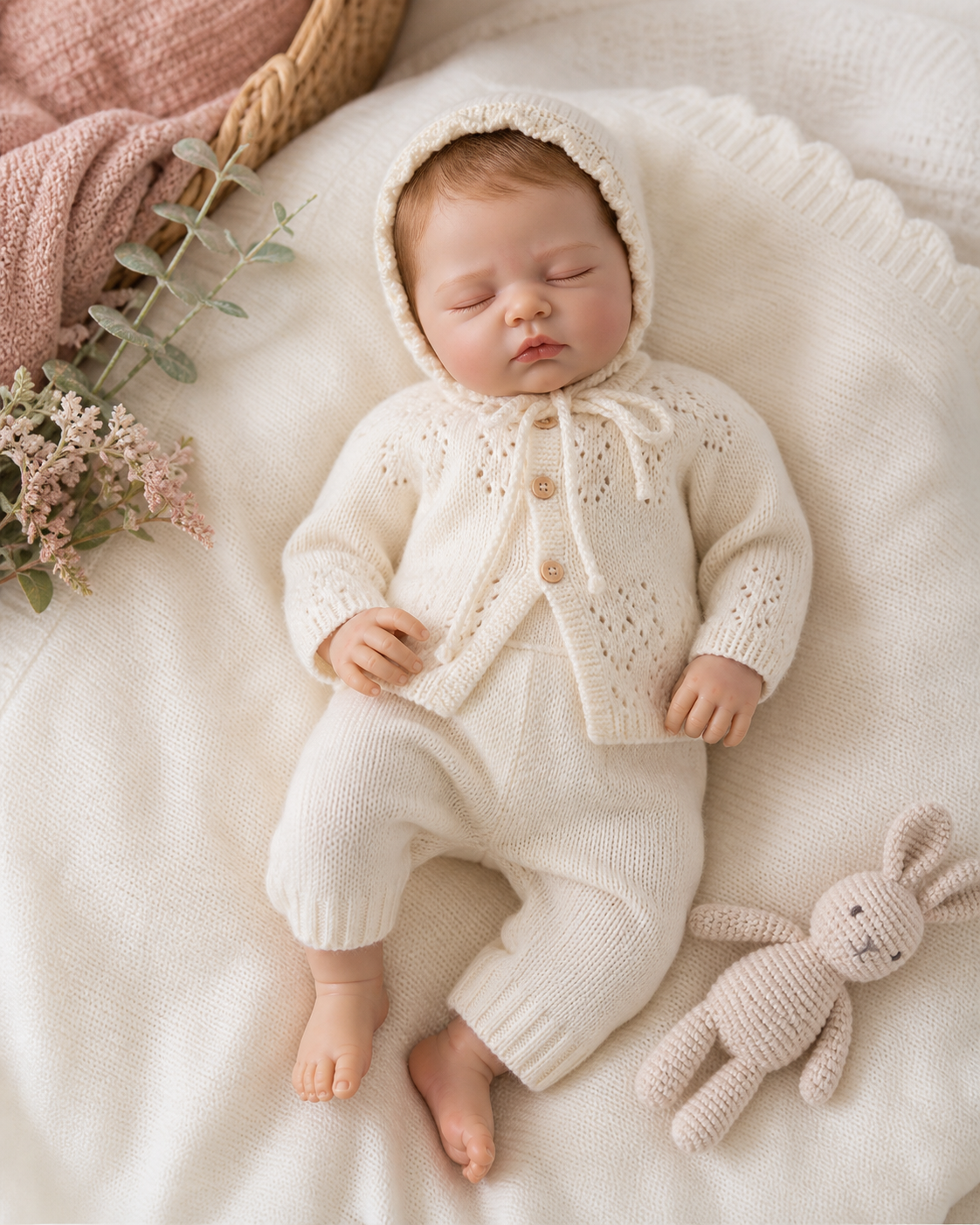 Sleeping reborn baby doll